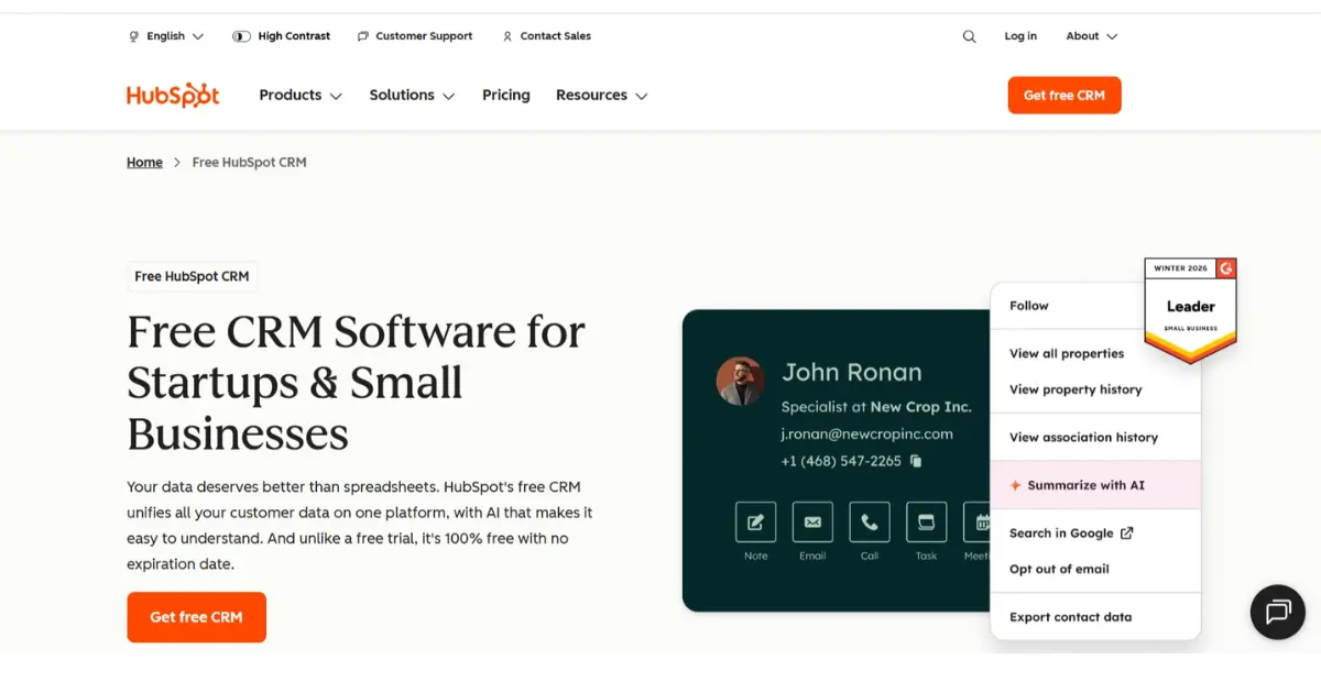 Hubspot CRM