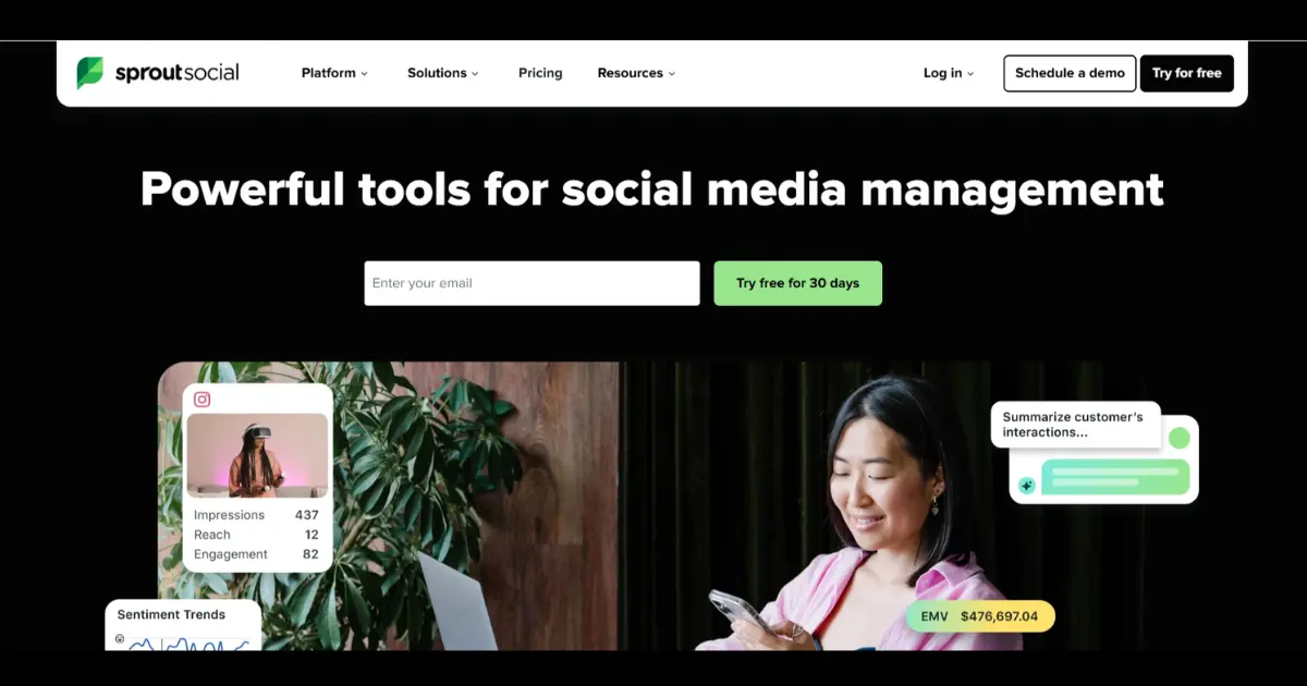 sprout social