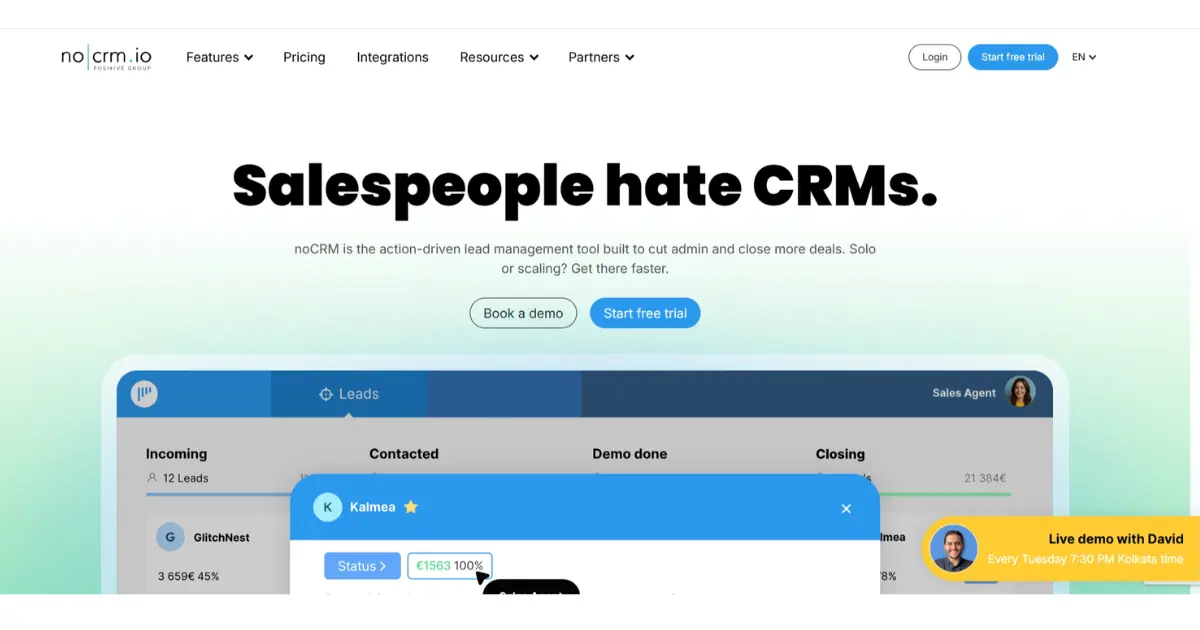 no crm.io